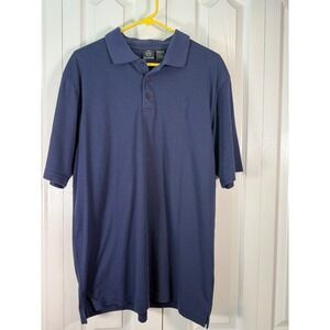 Mercedes-Benz‎ Pima Cotton Blend Polo Shirt XL RN# 98881 Navy Blue Classi